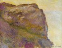 Monet, Claude Oscar - On the Cliff at Petit Ailly